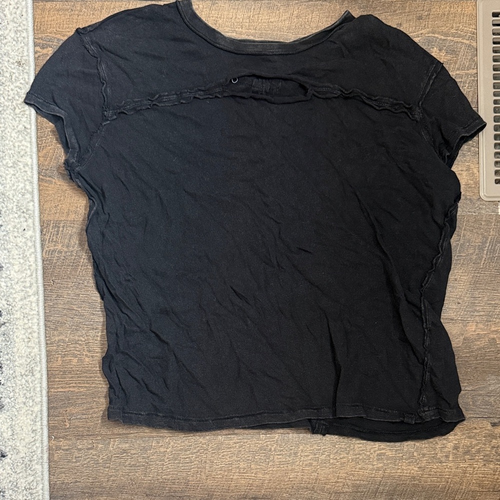 Freepeople Women's Black Casual Top